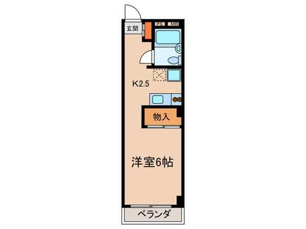 メゾン２１の物件間取画像